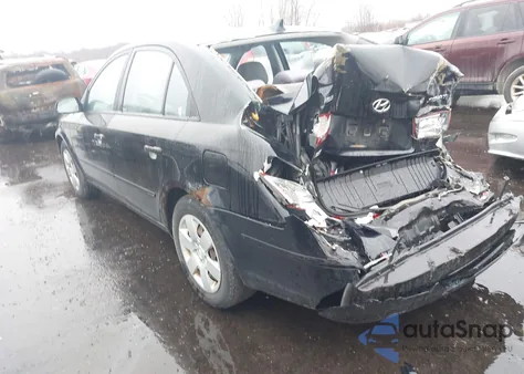 2009 Hyundai Sonata Gls из США, поврежденный, VIN 5NPET46C39H488639